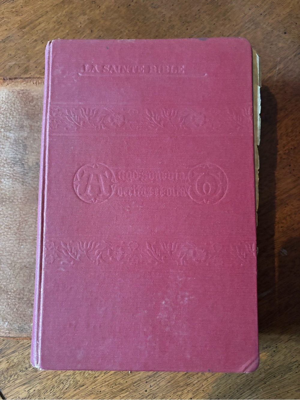 La sainte bible - 1938